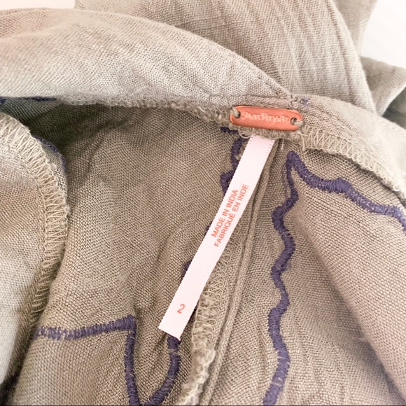 Free People In The Moment Green Jumpsuit - Picture 7 of 7